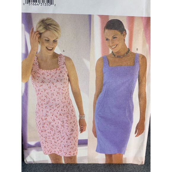 Butterick Misses Dress Sewing Pattern sz 6 8 10 6524 - uncut - Picture 2 of 5